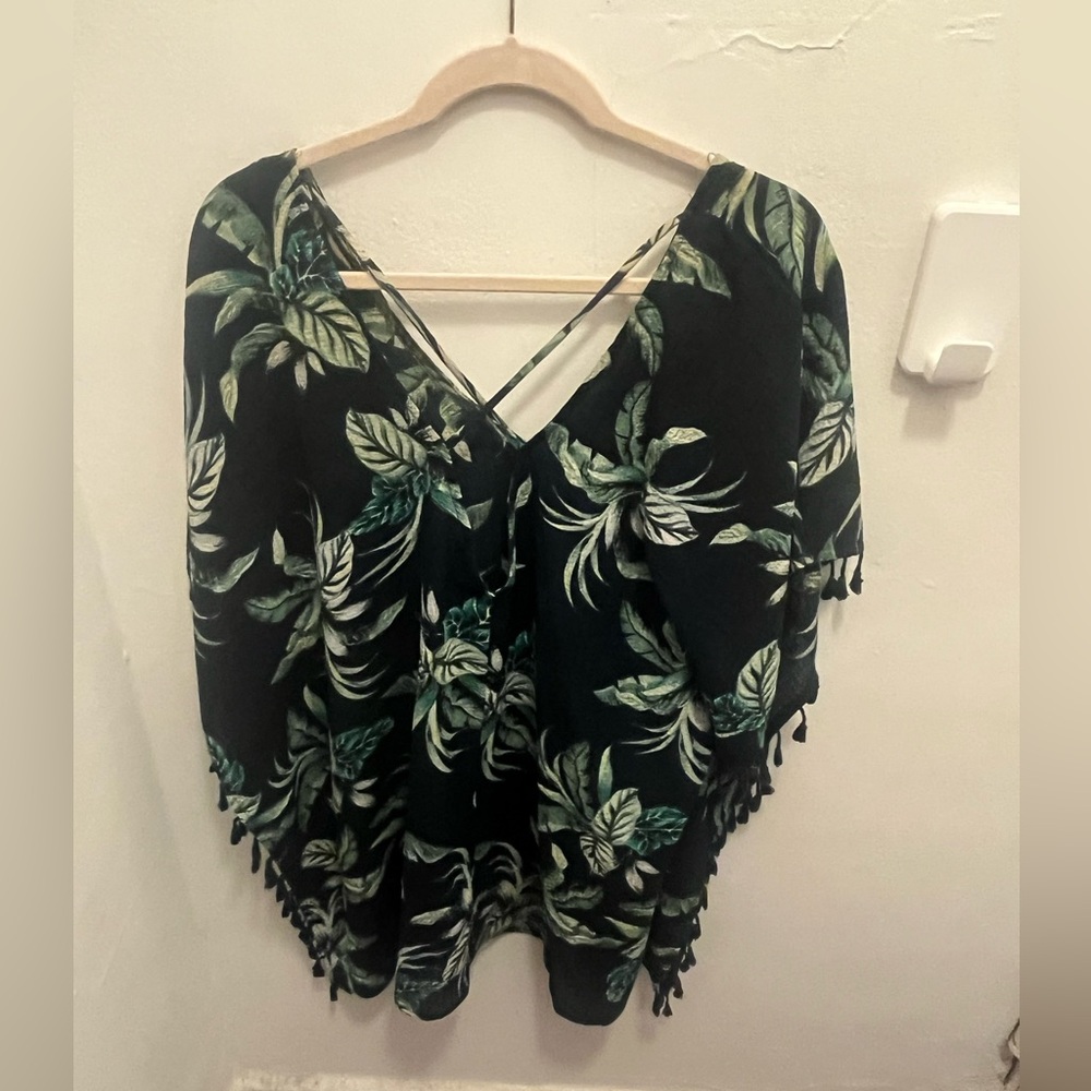 Flowy beach coverup